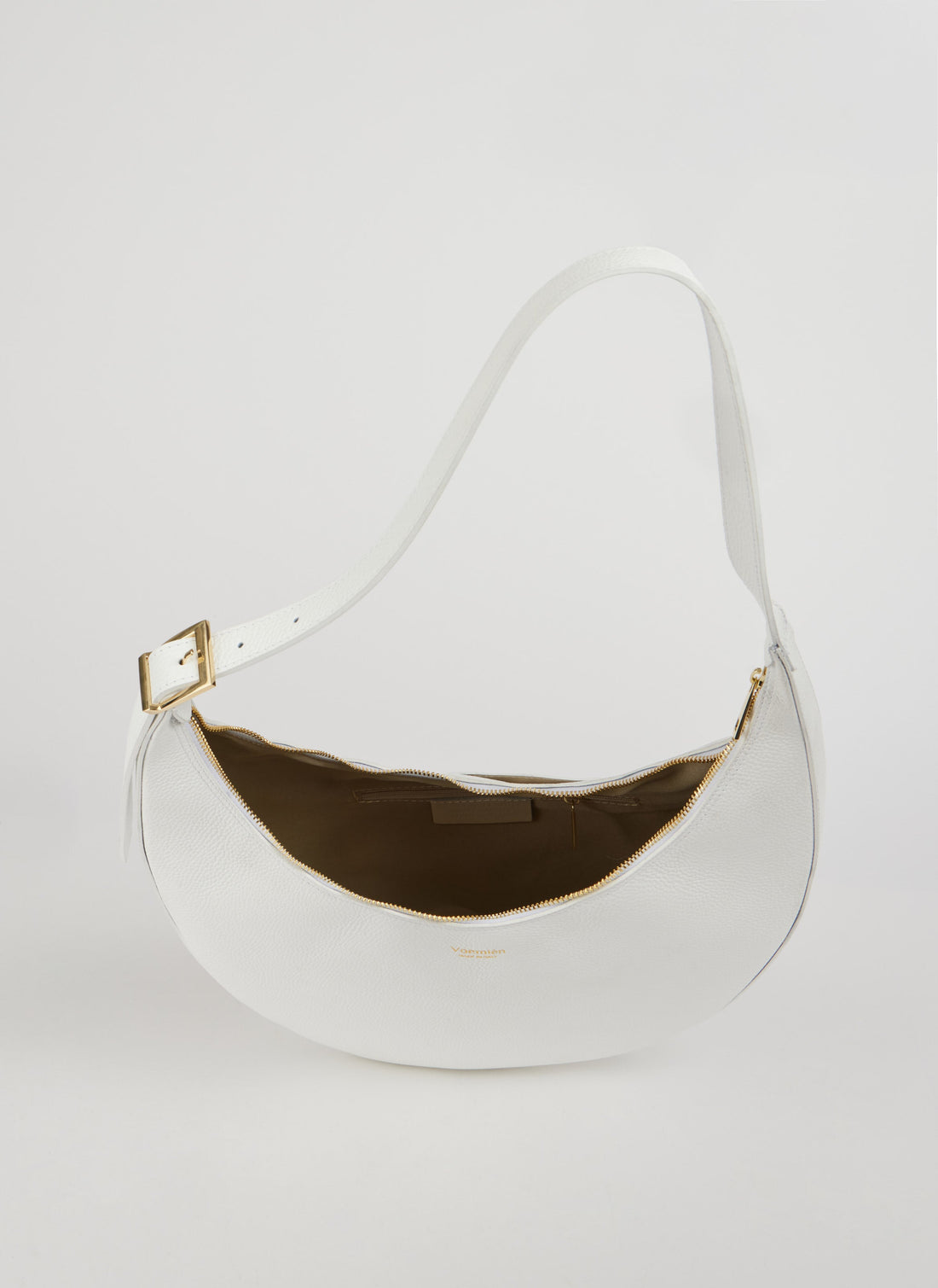 Lèa Bag in Dollar Leather White