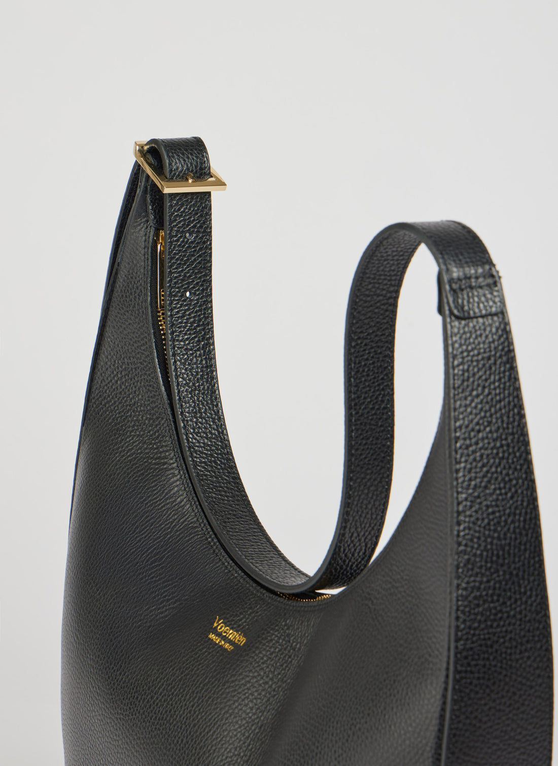 Lèa Bag in Dollar Leather Black