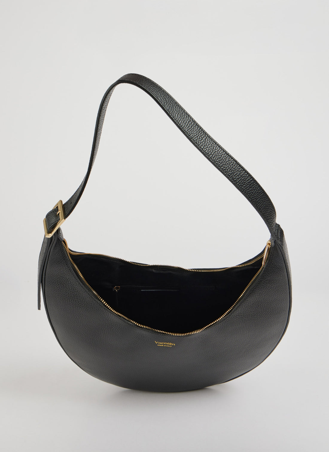 Lèa Bag in Dollar Leather Black