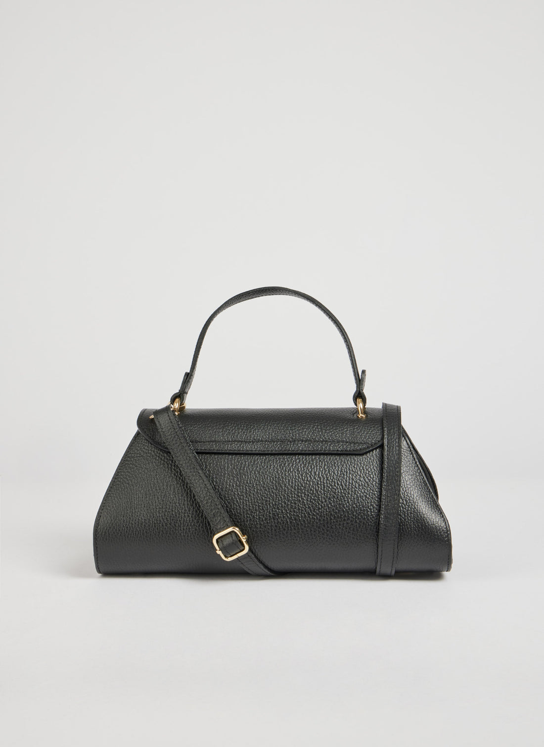 Florence Bag in Togo Leather Black