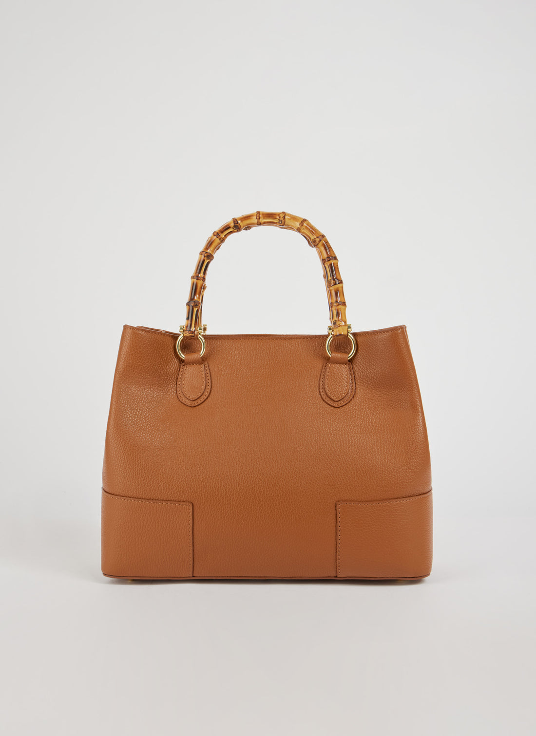 Bamboo Babe Bag in Tan Dollar Leather