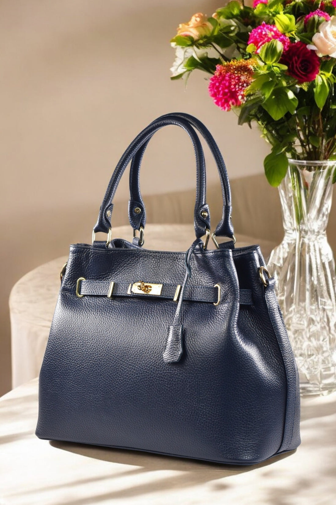 ALISON BAG IN NAVY TOGO LEATHER