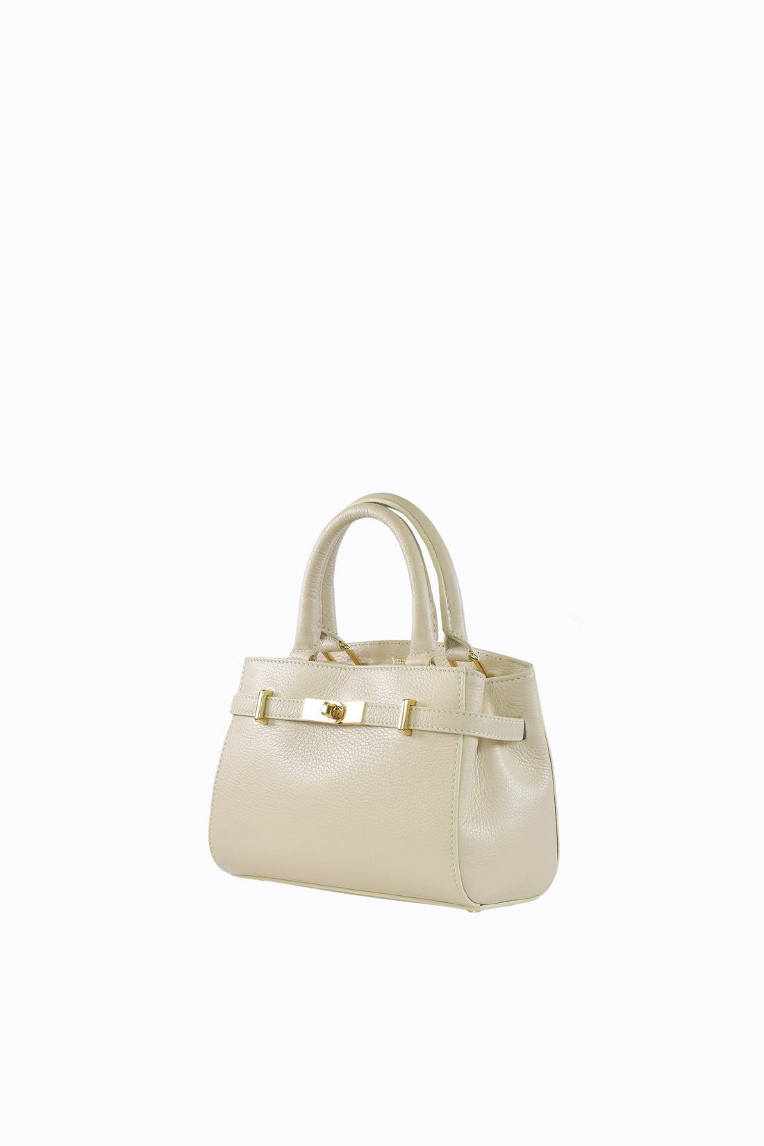 Valentine Bag in Togo Leather Beige
