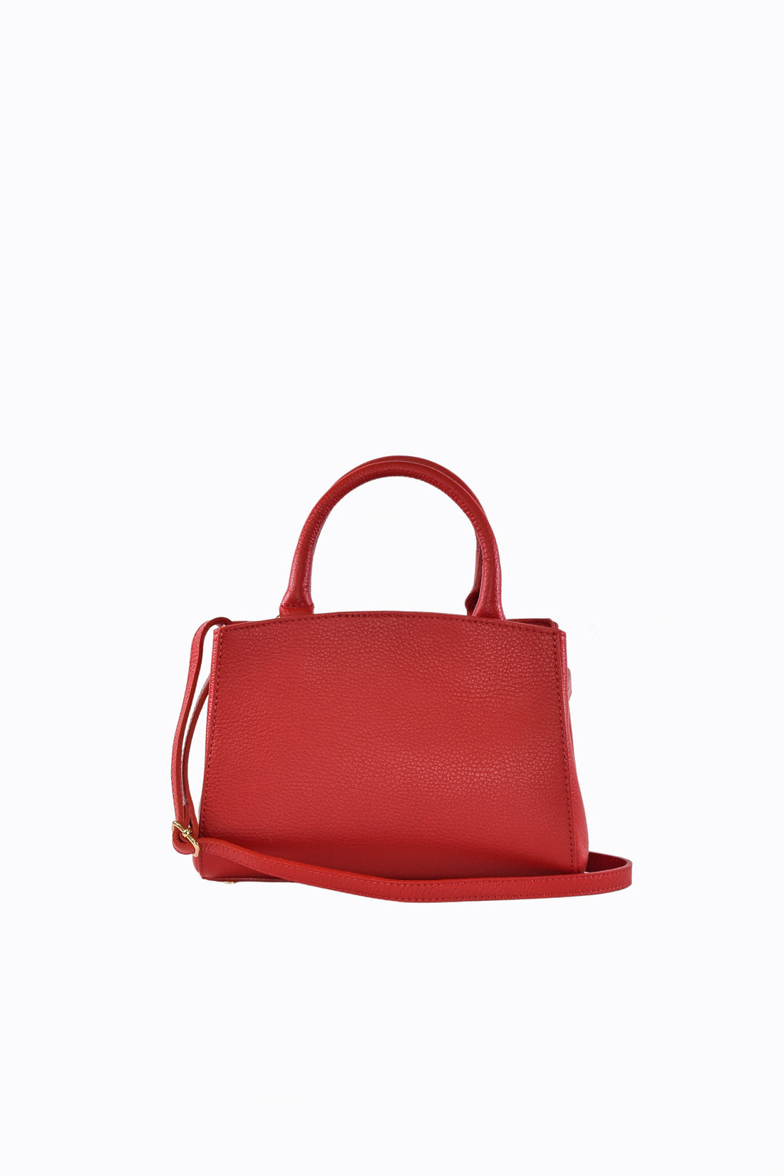 Valentine Bag in Togo Leather Red
