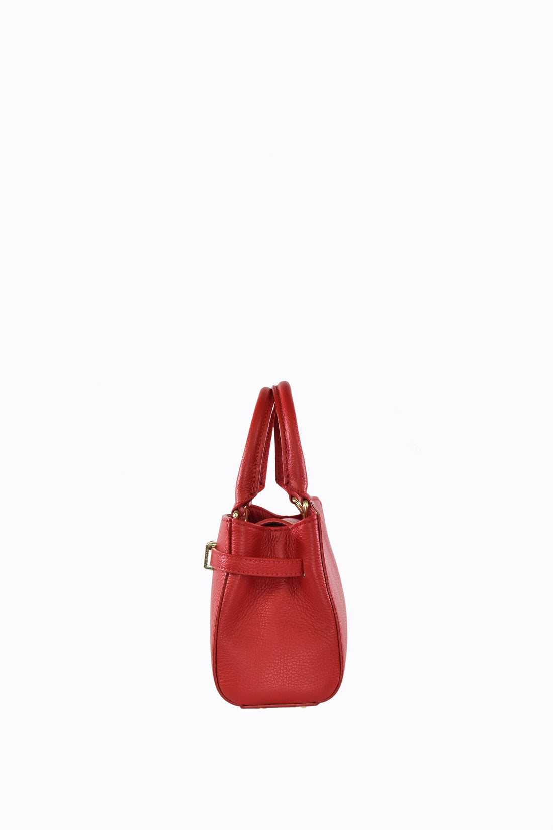 Valentine Bag in Togo Leather Red
