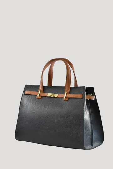 Grace XL Limited Edition Bag in Black Togo Leather