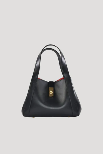 Eleonor Bag in Black Saffiano Leather