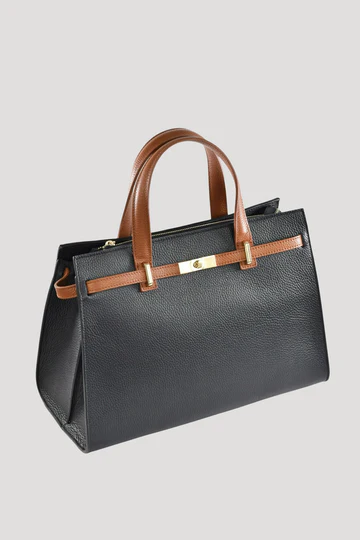 Grace XL Limited Edition Bag in Black Togo Leather