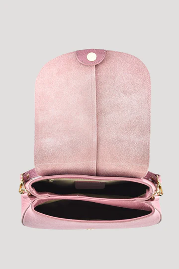 Sofìa Bag in Antique Pink Dollar Leather