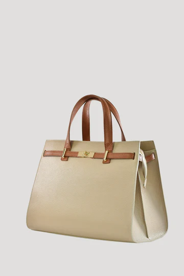 Grace XL Limited Edition Bag in Light Taupe Togo Leather