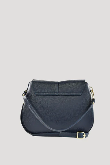 Sofìa Bag in Navy Blue Dollar Leather