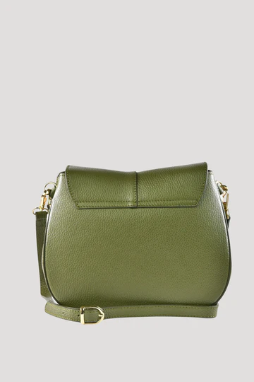 Sofìa Bag in Military Green Dollar Leather
