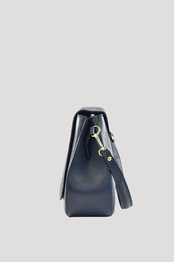 Sofìa Bag in Navy Blue Dollar Leather