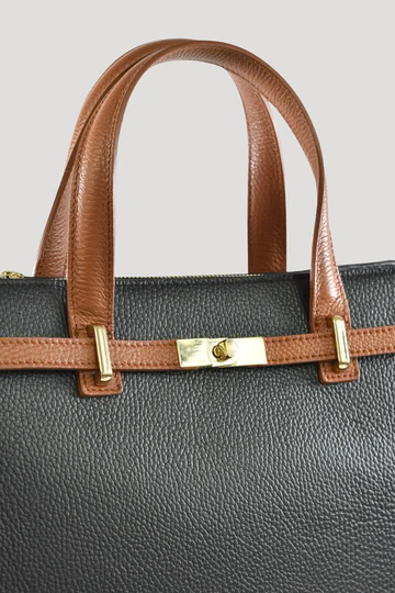 Grace XL Limited Edition Bag in Black Togo Leather