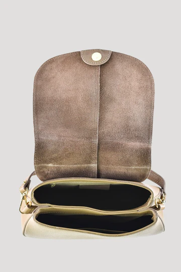 Sofìa Bag in Light Taupe Dollar Leather