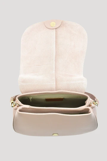 Sofìa Bag in Blush Dollar Leather