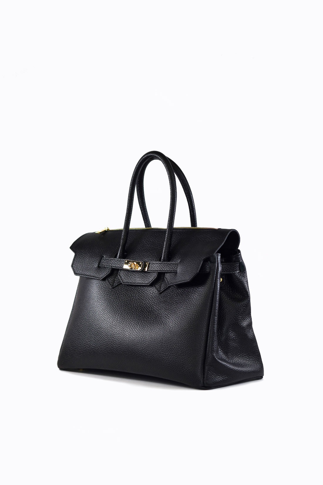 ELIZABETH BAG IN TOGO LEATHER BLACK