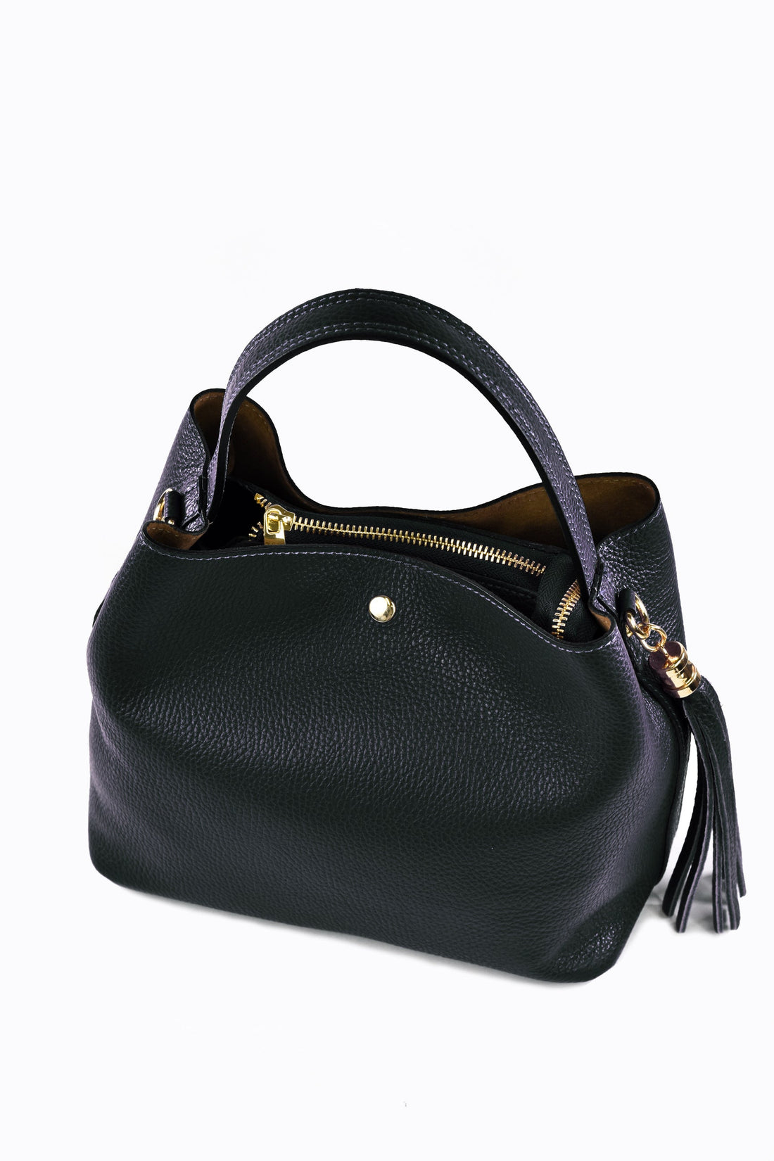 Borsa Kendy in pelle Dollaro Nera - Voemièn