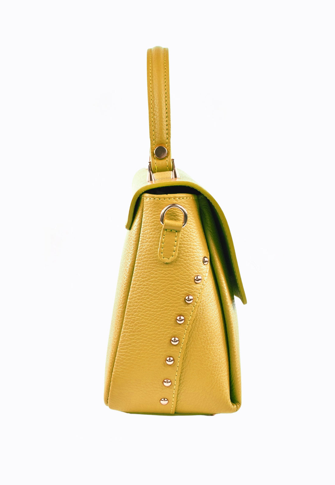 Nives Bag in Mustard Dollar Leather