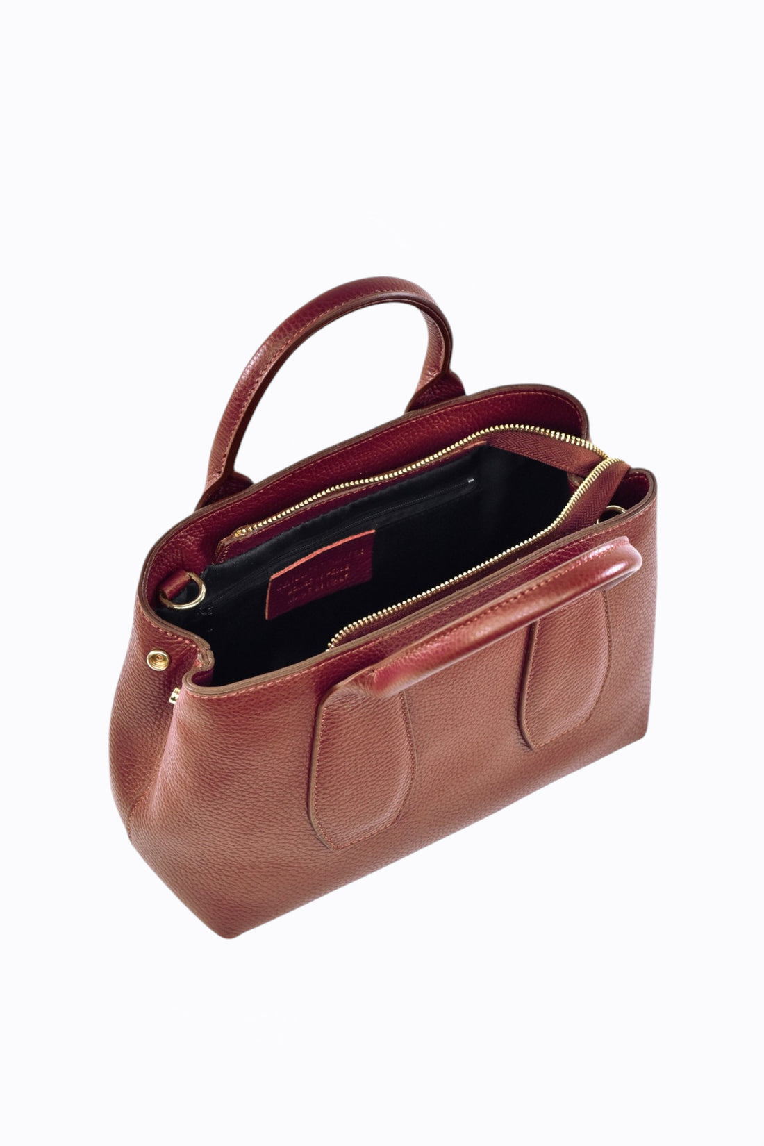 Seraphina Bag in Dark Brown Dollar Leather